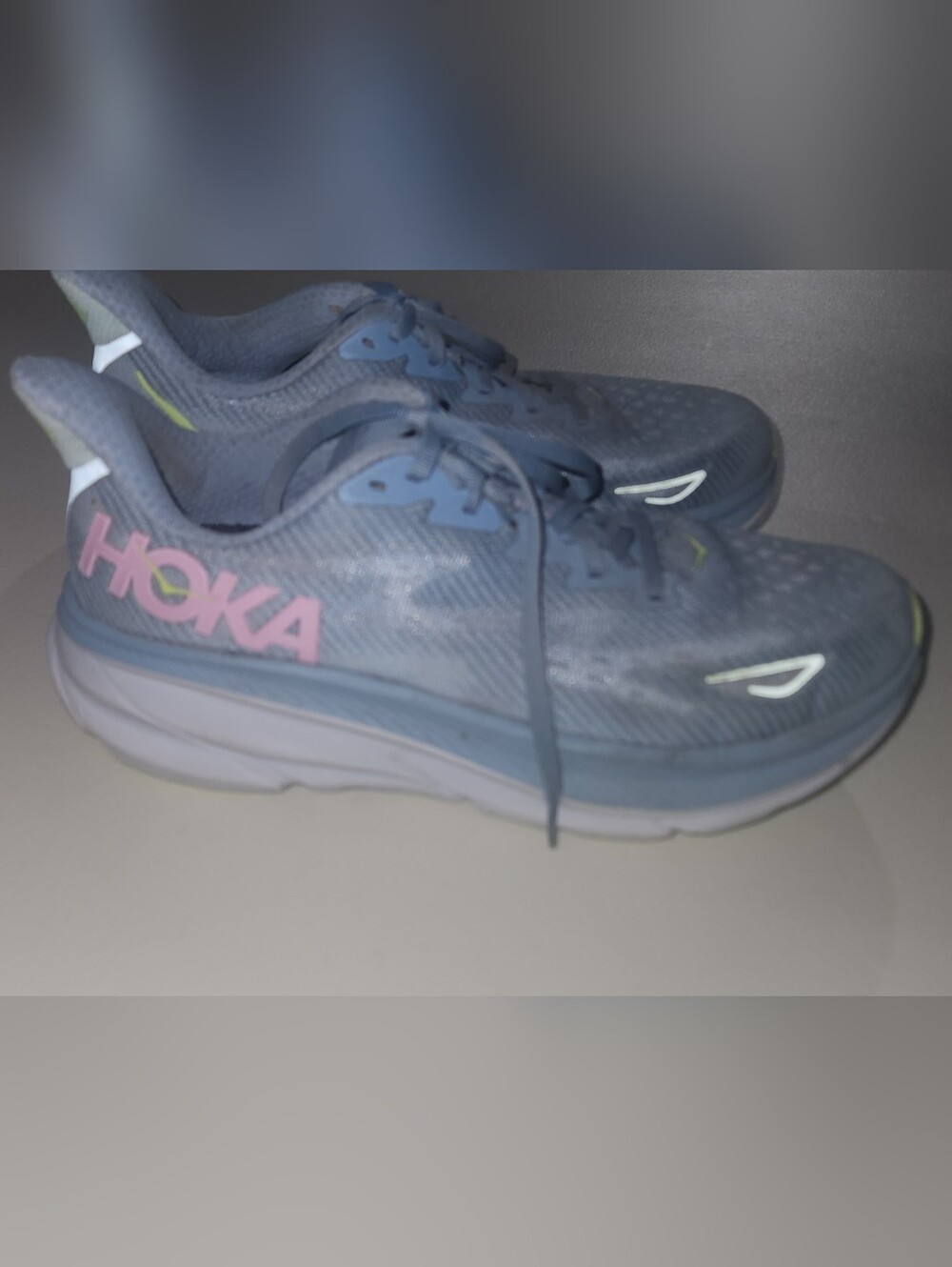 Hoka Sky Blue Clifton 9 Running Shoes Women's Size 8.5 - Picture 8 of 9